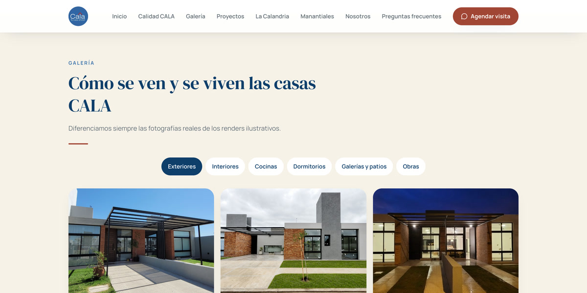 Galería de fotos de CALA filtrada por exteriores